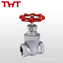 hand flow regulation gate valve a351 cf8m